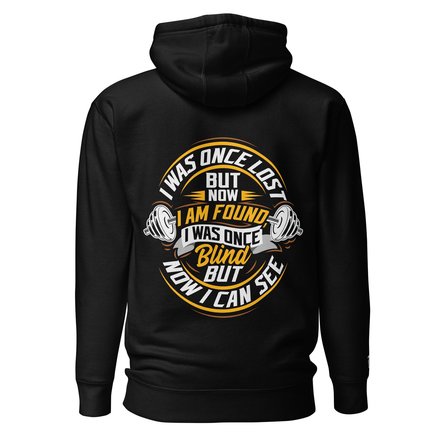 "I Was Once Lost" Faith-Inspired Hoodie