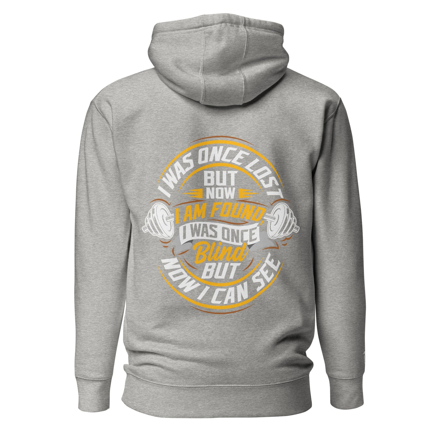 "I Was Once Lost" Faith-Inspired Hoodie