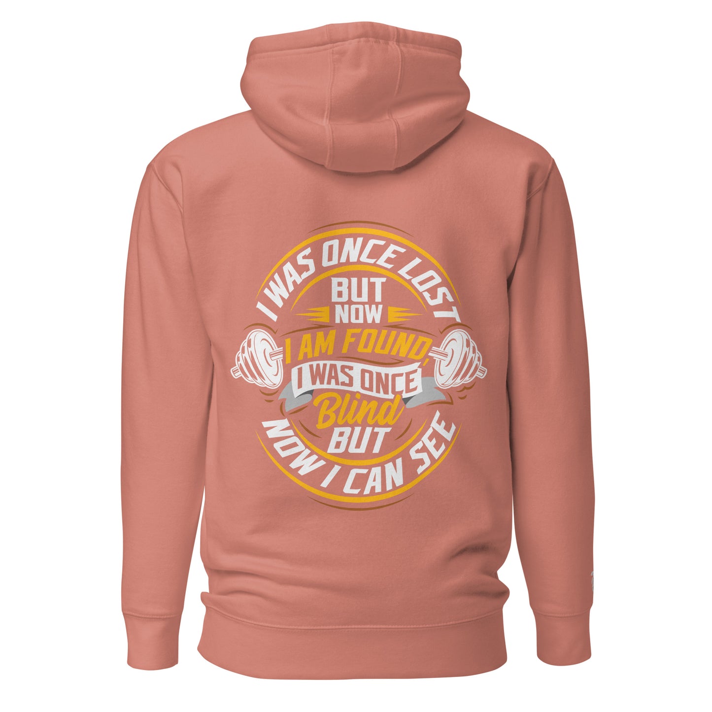 "I Was Once Lost" Faith-Inspired Hoodie