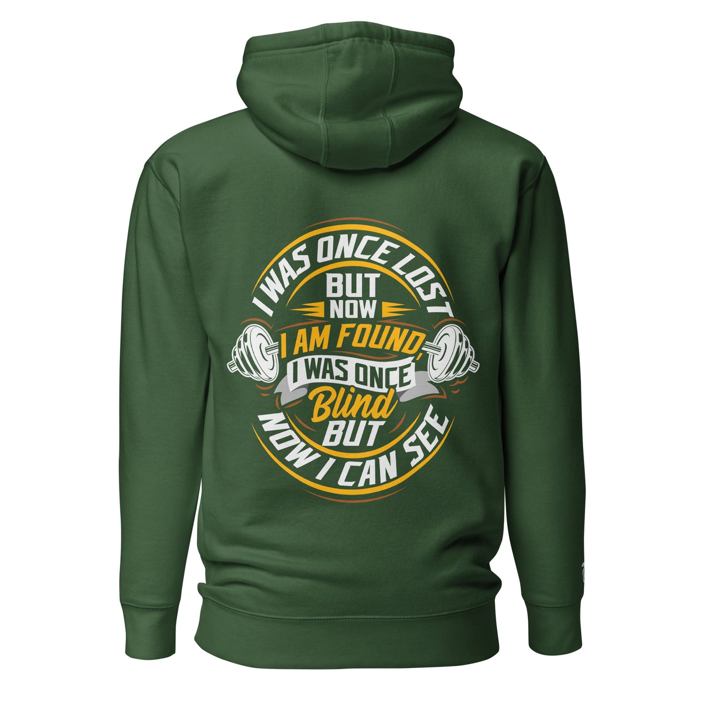 "I Was Once Lost" Faith-Inspired Hoodie