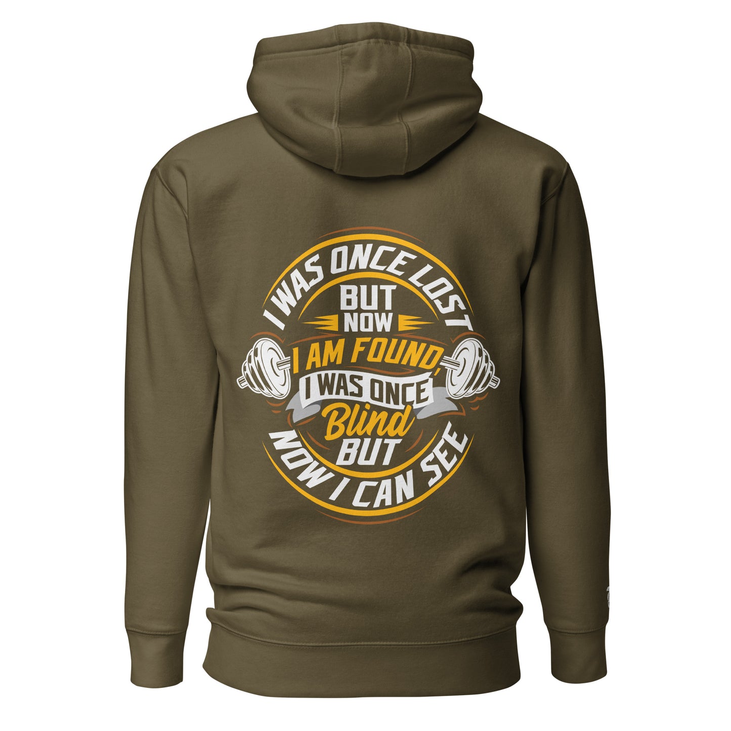 "I Was Once Lost" Faith-Inspired Hoodie