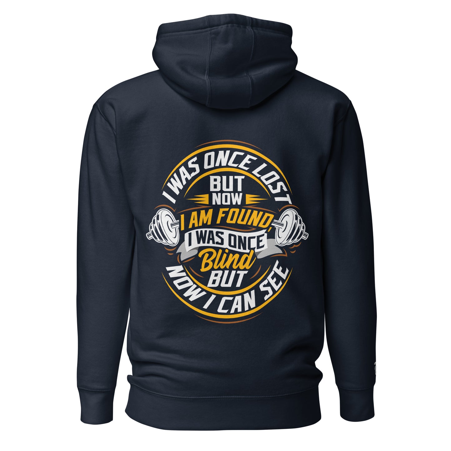 "I Was Once Lost" Faith-Inspired Hoodie
