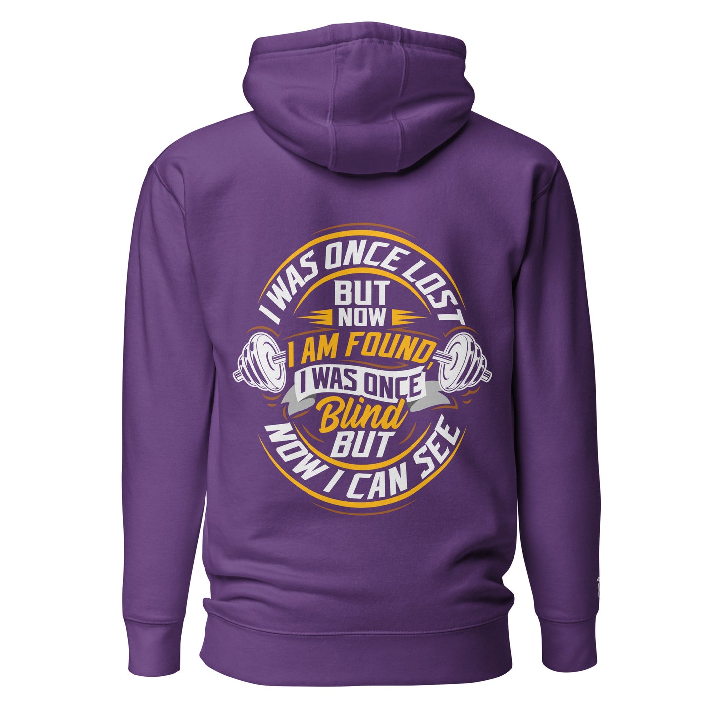 "I Was Once Lost" Faith-Inspired Hoodie