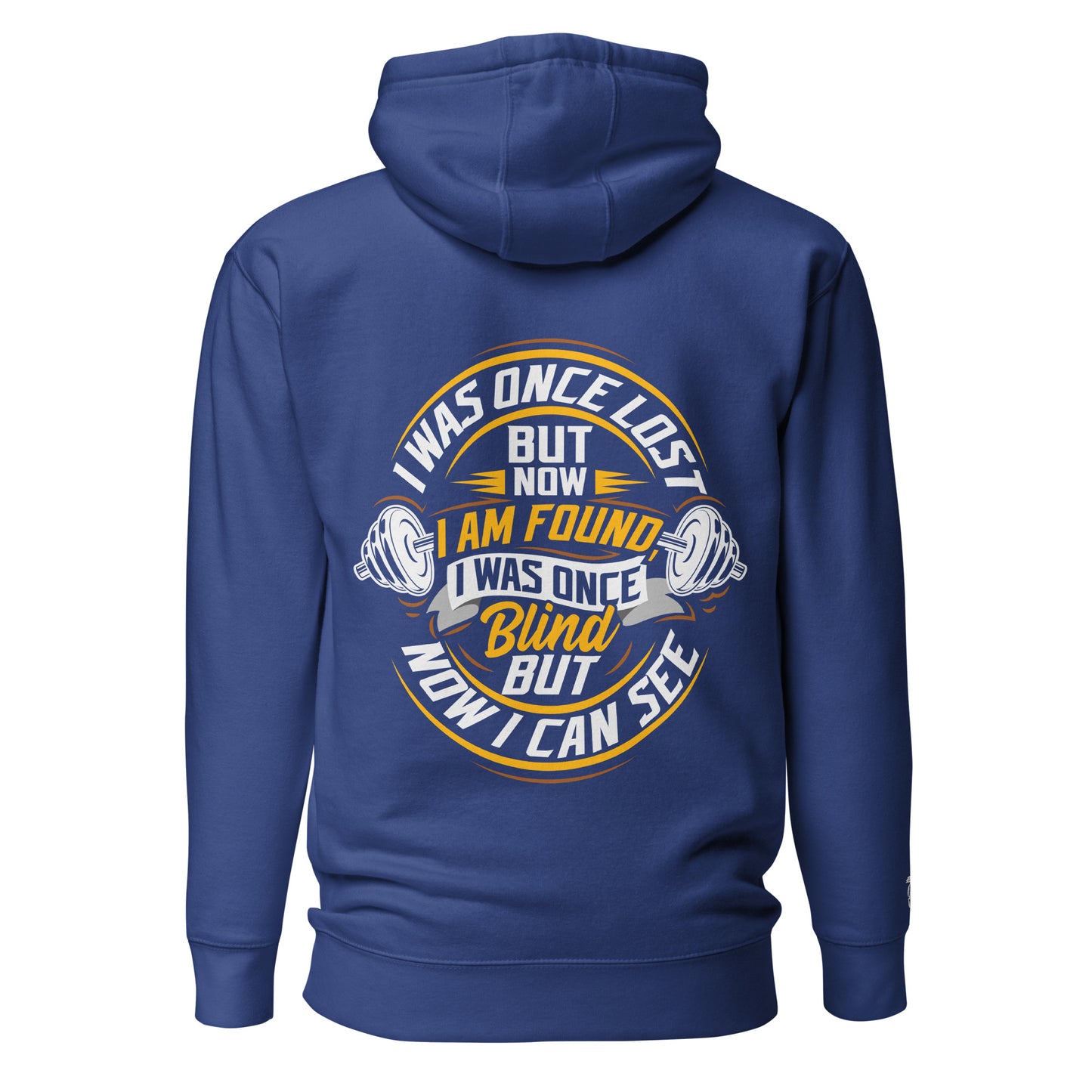 "I Was Once Lost" Faith-Inspired Hoodie