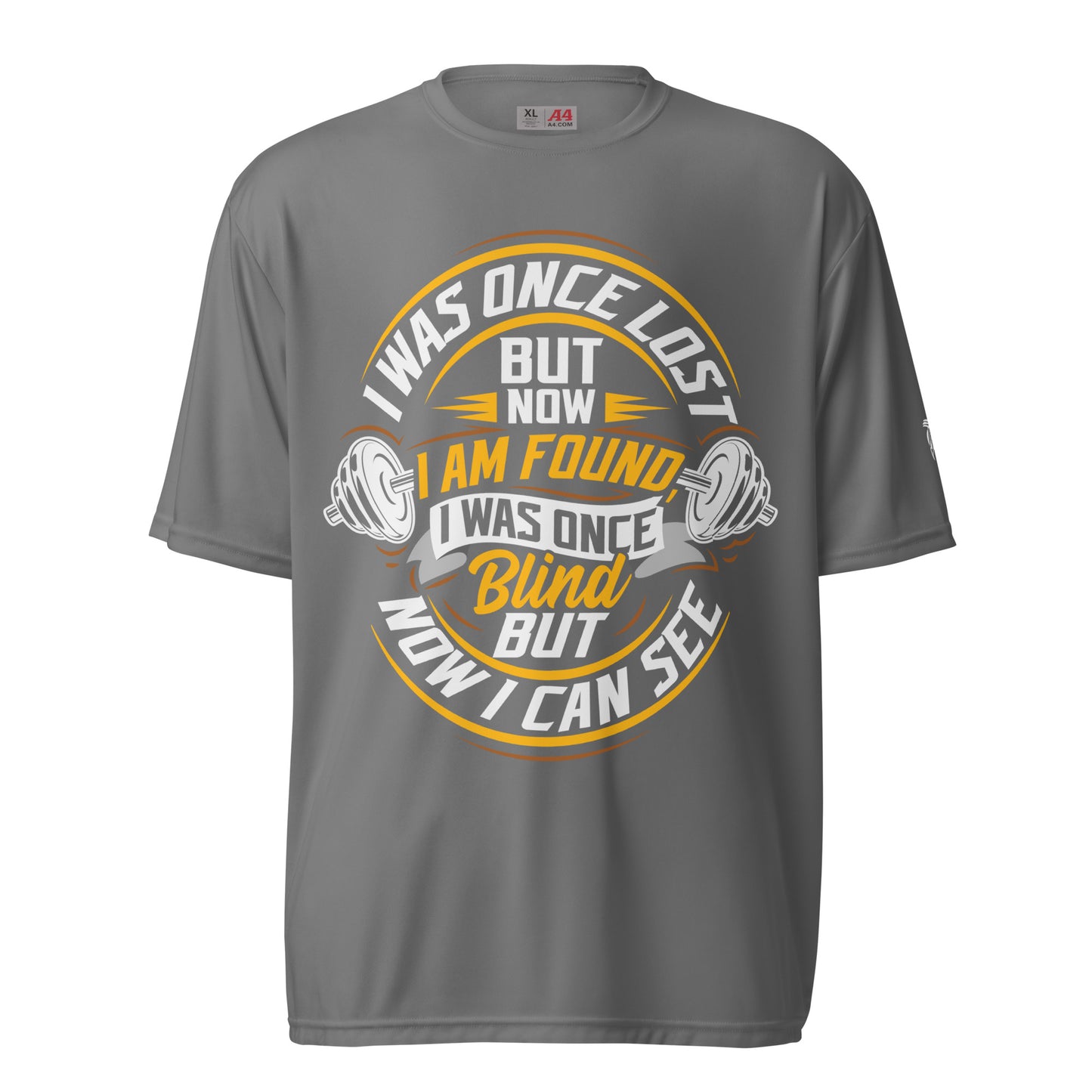 I was once lost performance t-shirt